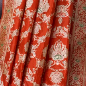 Katan Silk Shikargha Dupatta